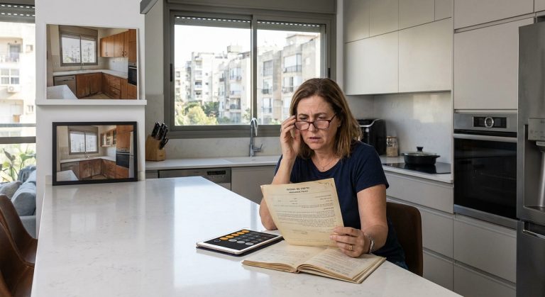 תוצאה של תת-ביטוח בביטוח המבנה לאחר שיפוץ משמעותי כשהכיסוי לא עודכן לעלות ההקמה מחדש